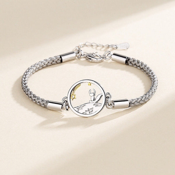 Little Prince Fox Planet Couple Bracelet