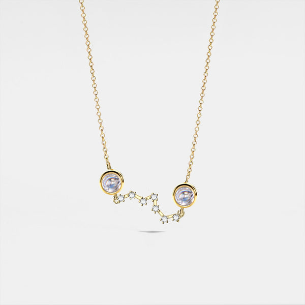 Big Dipper Double Photo Projection Necklace